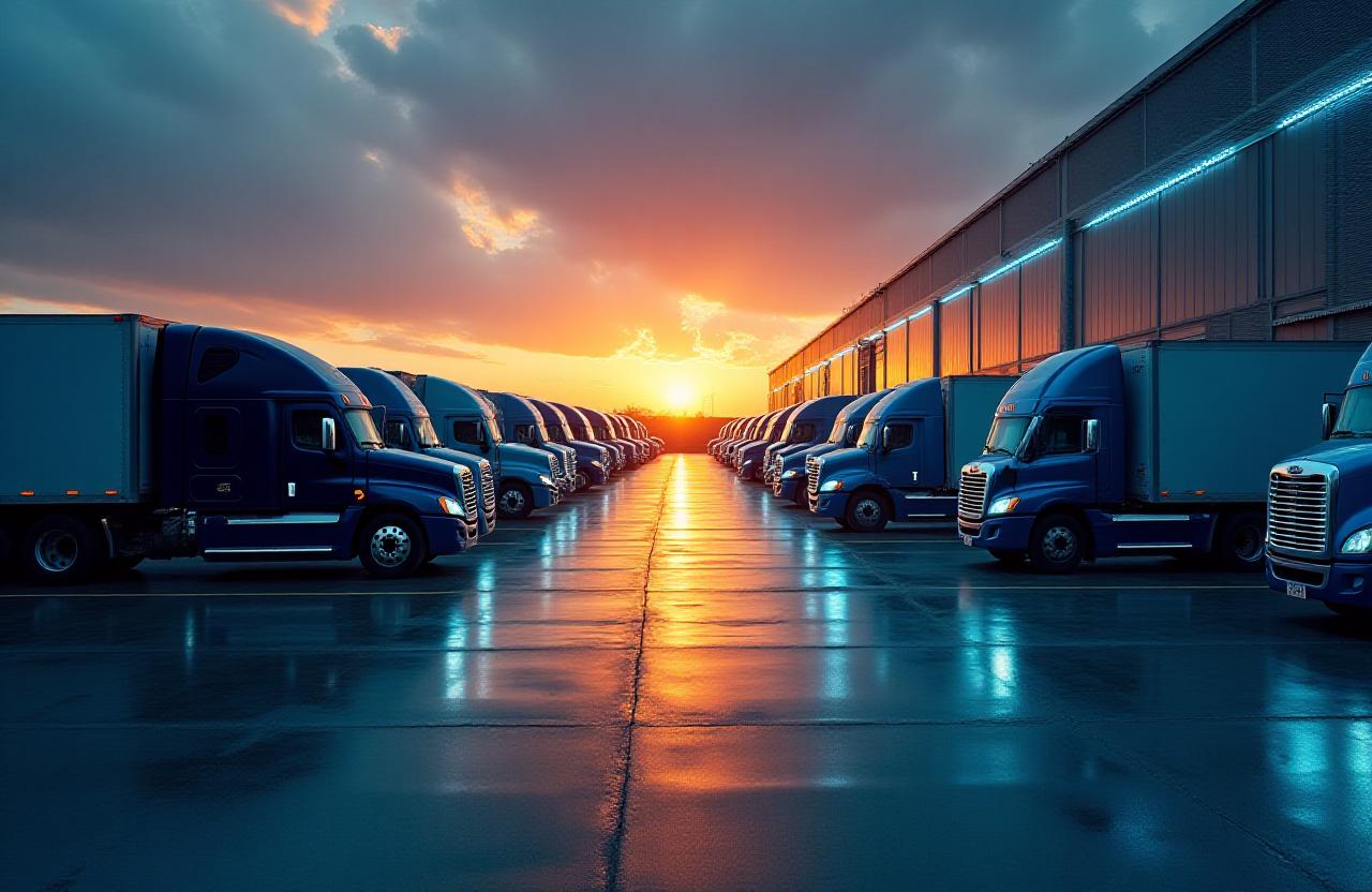 Modern logistics hub in Stafford TX